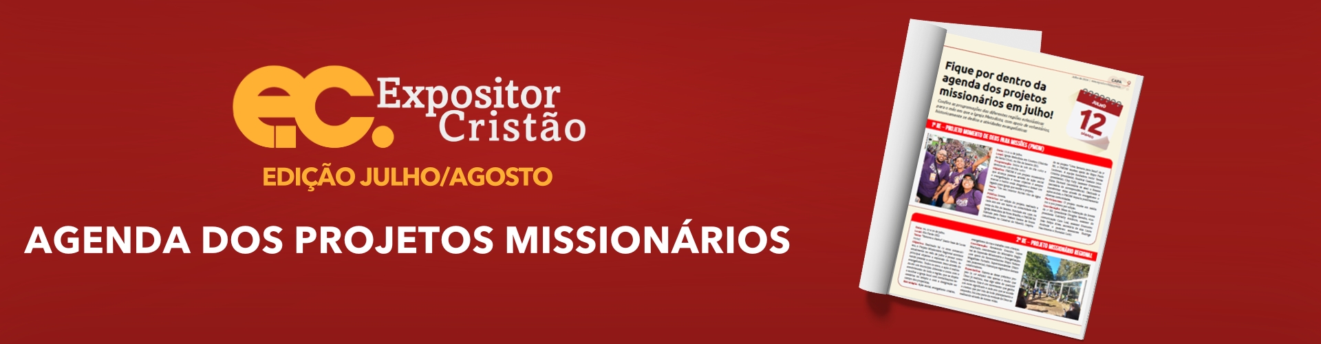 Agenda dos Projetos Missionrios